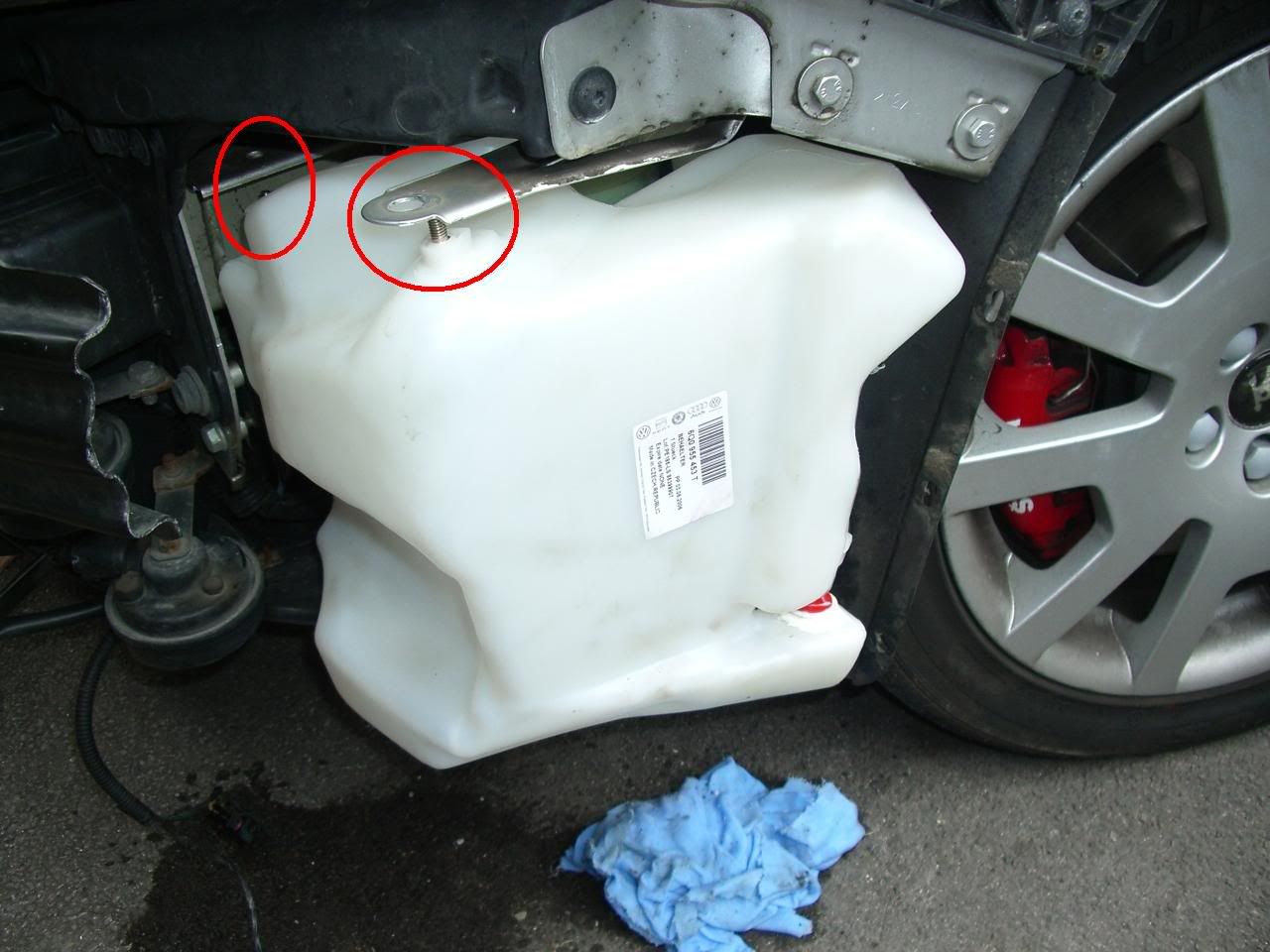 MK1 Fabia 5 litre washer bottle conversion Skoda Fabia Guides BRISKODA